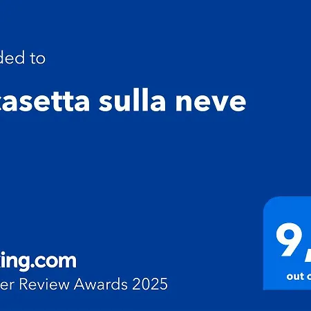 La Casetta Sulla Neve Apartment